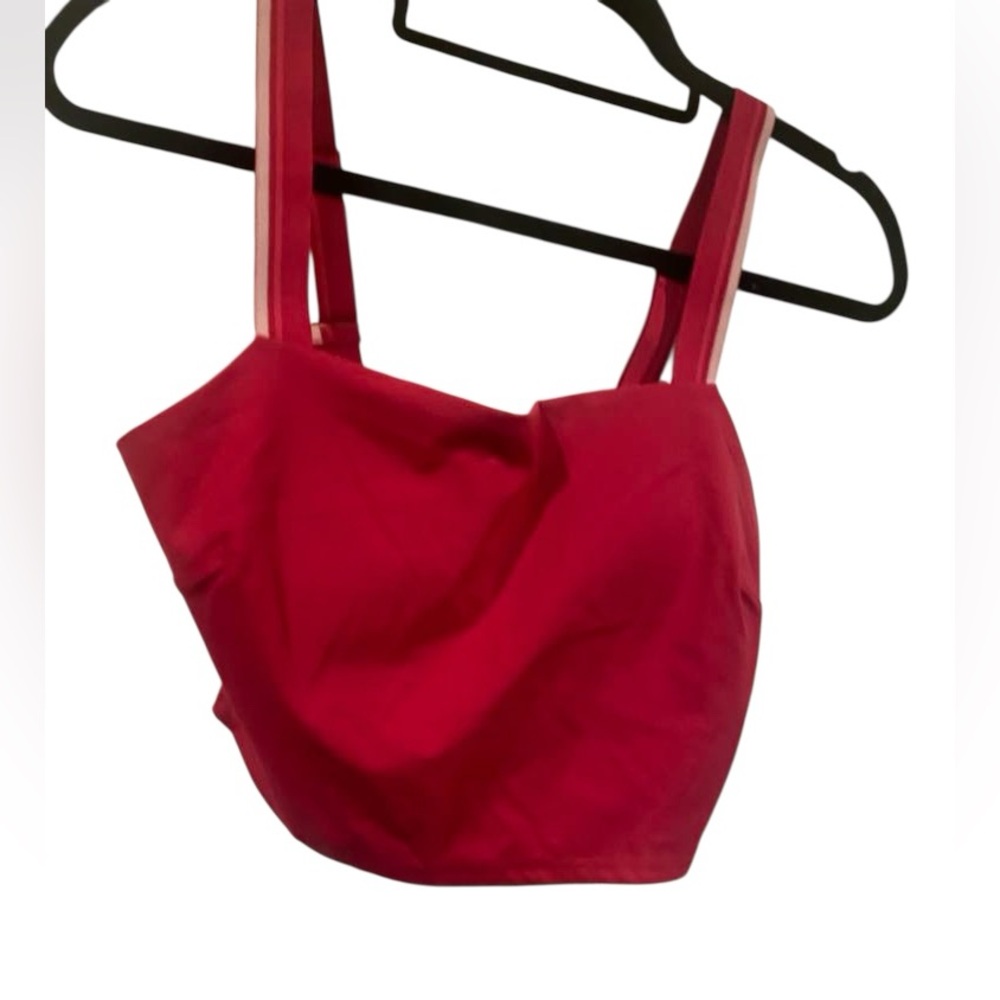 lululemon athletica Pink Cropped Tank Top